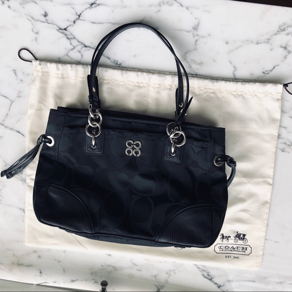 Black Coach Handbag